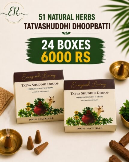 Buy 24 Boxes of 51 Natural Herbs Tatvashuddhi Dhoopbatti