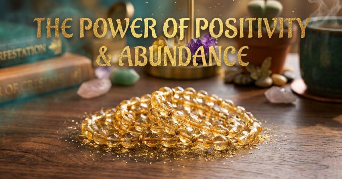 A luxury natural yellow citrine bracelet glowing in warm golden hour sunlight on a woman's wrist.