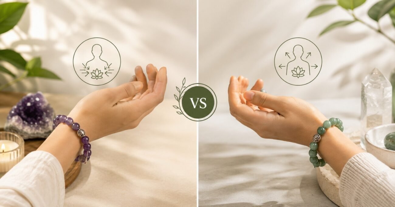 Which hand to wear crystal bracelet – left vs right hand guide for crystal bracelets
