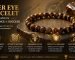 A golden-brown gemstone band demonstrating tiger eye bracelet benefits for confidence and success with a natural shifting shine.